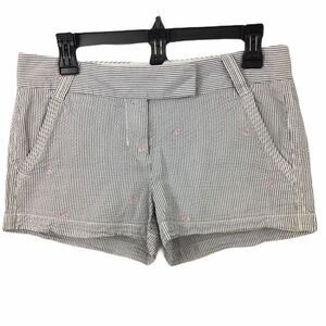 J.Crew City Fit-Pin Stripe Anchor Shorts 4